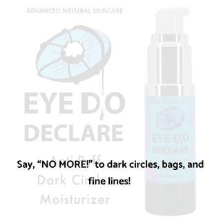 EYE DO DECLARE - Intense Moisturizing Eye Cream For Dark Circles, Anti-Puff, Crows Feet