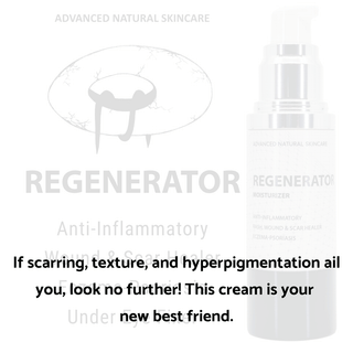 REGENERATOR CREAM - Anti-Inflammatory, Wound & Scar Healer, Eczema, Psoriasis, Under-Eye Fixer