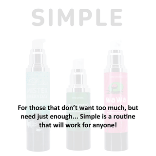SIMPLE - routine / bundle - luxurious dose of essentials