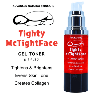 Tighty McTightFace Gel Toner - Tightens, Heals, Protects