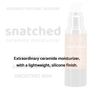 snatched - lightweight ceramide gel moisturizer