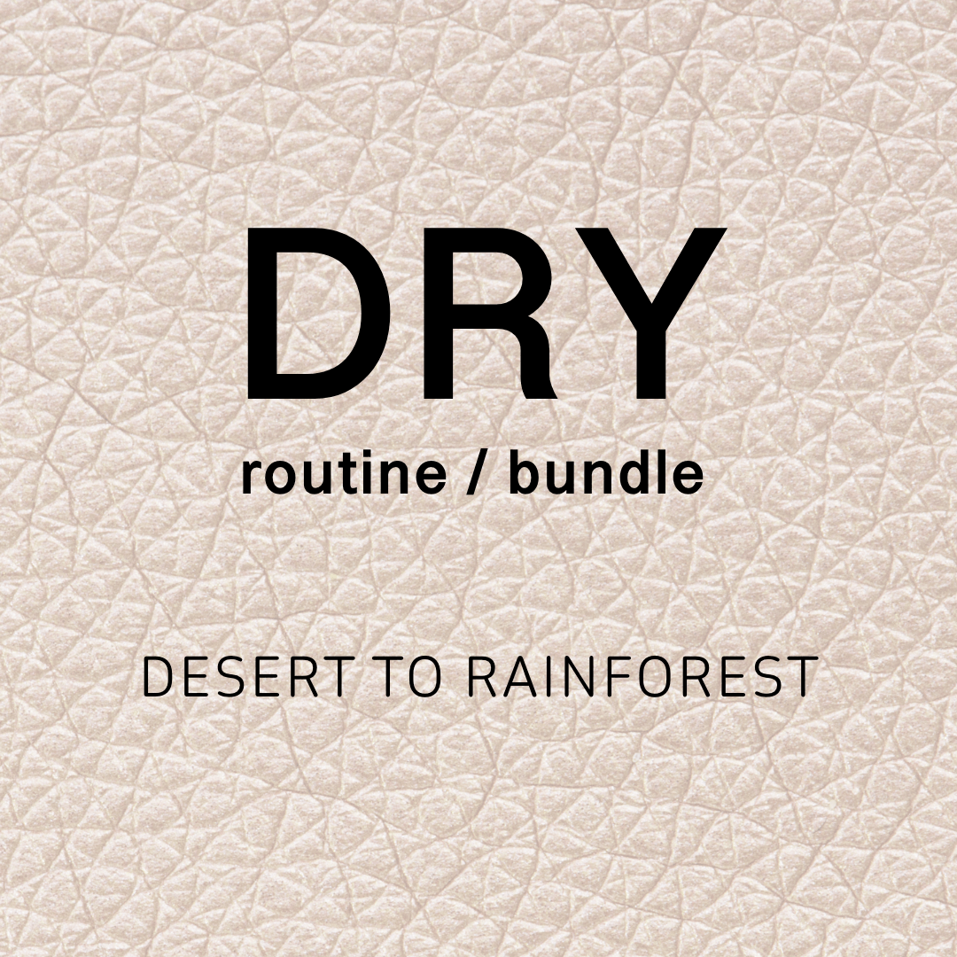 DRY - bundle / routine for dry skin