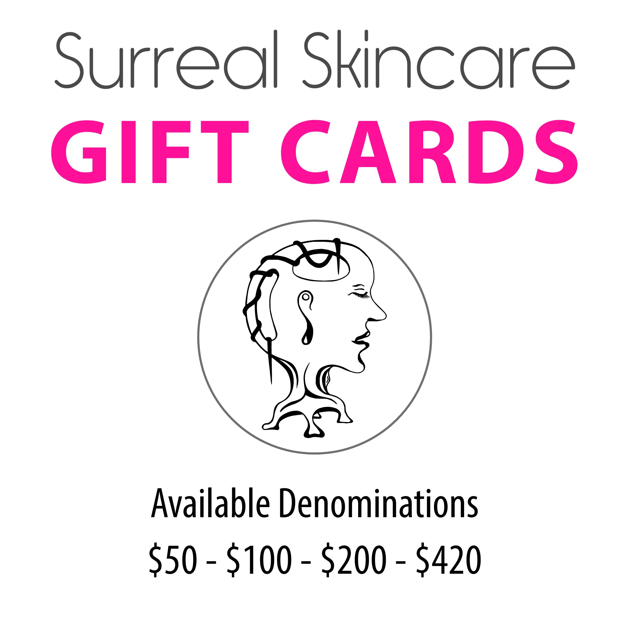 SURREAL GIFT CARDS