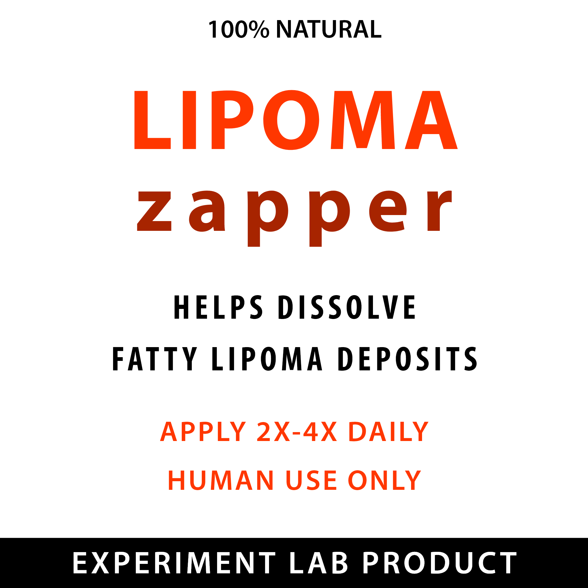 Lipoma Zapper - helps dissolve fatty lipoma deposits