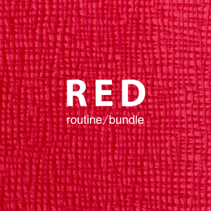RED - routine / bundle for rosacea or inflamed skin